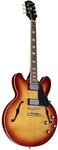 Epiphone Inspired by ES-335 Figured Raspberry Tea Burst - Halbakustik Gitarre