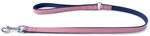 Das Lederband Hundeleine Firenze Candy/Saphire 130 cm / 10 mm