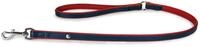 Das Lederband Hundeleine Firenze Opal/Flame 110 cm / 14 mm