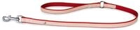 Das Lederband Hundeleine Firenze Rosy/rubyred 110 cm / 14 mm