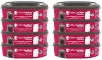 Litter Locker LitterLocker Fashion 8er-Pack Original Nachf&uuml;llkassetten, erspart den