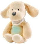 Nattou Kuscheltier-Nachtlicht Hund, Sleepy, 7 nat&uuml;rliche Farben, Integrierte