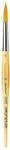 da Vinci, JUNIOR Synthetics, Serie 303, Rund, elastische Goldfarbene Synthetikfasern,