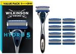 Wilkinson Sword Hydro 5 Skin Protection Rasierer, Kunststoffgriff, 5 Klingen, unisex,
