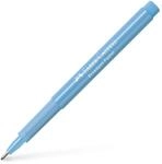 Faber-Castell 155458 - Faserschreiber Broadpen, pastell lichtblau, 1 St&uuml;ck