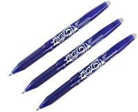 Pilot Frixion Tintenroller, radierbar, Blau, 3 St&uuml;ck (1er Pack)