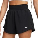 Nike Damen One Df Hr Shorts, Black/Reflective Silv, L EU