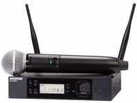 Shure GLXD24R+/SM58 Dual Band Pro Digital Wireless Mikrofonsystem - 12-Stunden