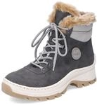 Rieker Damen Schn&uuml;rstiefeletten X9335, Frauen Stiefeletten,lose