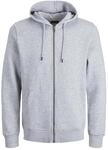 Jjebradley Sweat Zip Hood Noos Pls - Plus Size