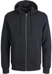 Jjebradley Sweat Zip Hood Noos Pls - Plus Size