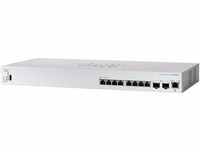 Cisco Business CBS350-8XT Managed Switch | 8 10GE-Ports | 2x10G-SFP+ gemeinsam