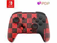 PDP Official Wireless Deluxe Controller Nintendo Switch GLOW - Super Icons