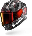 SHARK, Motorradhelm SKWAL i3 HELLCAT, KUR, S (+ get&ouml;ntem Schirm)