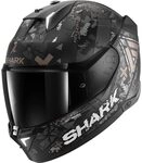 SHARK, Integraler Motorradhelm SKWAL i3 HELLCAT Black/White/Grey KUA, M