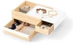Umbra Stowit Design Schmuckkasten &ndash; Schmuckbox mit Geheimf&auml;chern f&uuml;r Ringe,