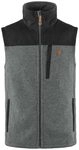 Fj&auml;llr&auml;ven Herren Buck Fleece Weste, Grey/Melange, XL