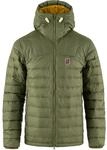 Fj&auml;llr&auml;ven Herren Expedition Pack Down Hoodie Jacke, Green/Mustard Yellow, L