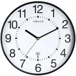 Unilux Funk-Wanduhr Maxi Wave, 30cm, schwarz