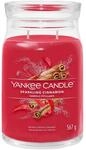 Yankee Candle Signature Duftkerze ; gro&szlig;e Kerze mit langer Brenndauer &bdquo;Sparkling