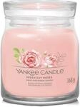 Yankee Candle Signature Duftkerze | Frisch geschnittene Rosen Jar Kerze mit