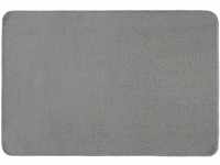 Kleine Wolke Badteppich Cecil, Farbe: Silbergrau, Material: 100% Polyester,...