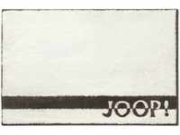 Joop! Badteppich Logo Stripes Farbe Creme Größe 50 x 60 cm