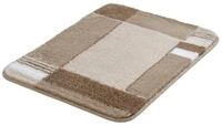 Kleine Wolke Badteppich Padova, 50 x 65 cm, Taupe