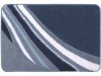 Meusch Badteppich Lyra, Farbe: Iceblue, Material: 100% Polyacryl, Größe: 55x 65 cm