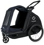 HAMAX Pluto Hundeanh&auml;nger - Gr&uuml;n - Gro&szlig; - Ideal f&uuml;r E-Bike-Einsatz