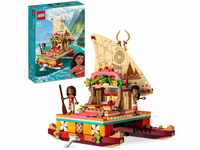 LEGO Disney Princess Vaianas Katamaran Spielzeug Boot mit Vaiana und Sina