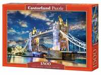 Puzzle 1500 Elementów Tower Bridge Londyn Anglia