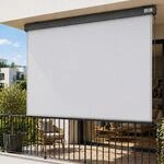 Strattore Ausziehbare Senkrechtmarkise Vertikalmarkise 180 x 250 cm - Markise mit