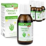 NORSAN Premium Omega-3 Vegan &Ouml;l hochdosiert 6 x 100ml - 2000 mg Omega-3