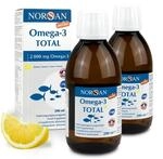 NORSAN TOTAL Zitrone Online Premium Omega 3-2er Pack (2x 200 ml) Fisch&ouml;l...
