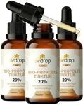 Bio Propolis Tropfen 20% hochdosiert - Propolis Extrakt direkt vom Imker -
