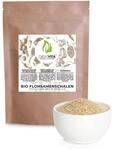 GreatVita Bio Flohsamenschalen, 99 Procent rein, 1000g indische Flohsamenschalen