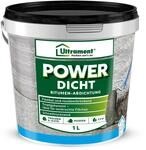 Ultrament Power Dicht 1 l | gebrauchsfertige Polymer-Bitumen-Dichtmasse,