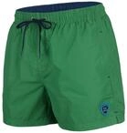 ZAGANO Badeshorts Herren 5106 dunkelgr&uuml;n Badehose M&auml;nner Polyester kurz XXL