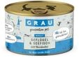 GRAU &ndash; das Original &ndash; Nassfutter f&uuml;r Katzen - Gefl&uuml;gel & Seefisch, 6er Pack (6
