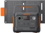 Jackery Solargenerator 300 Plus 40W Mini, 288Wh Tragbares Kraftwerk mit 40W