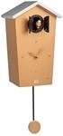 KOOKOO Birdhouse Copper, Moderne Kuckucksuhr mit Pendel, Design Wanduhr mit 12