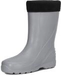 Ladeheid Damen leichte Eva Thermo Gummistiefel Regenstiefel LADW002 (Grau 2183, 36