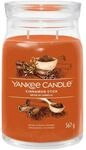 Yankee Candle Signature Duftkerze ; gro&szlig;e Kerze mit langer Brenndauer &bdquo;Cinnamon