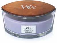 Ellipsenförmige WoodWick Duftkerze mit knisterndem Docht, Lavender Spa, bis zu 50