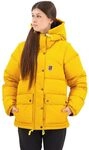 Fj&auml;llr&auml;ven Damen Expedition Down Lite Jacke, Mustard Yellow/Un Blue, XS
