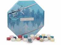 Yankee Candle Candle, Glas Holz Silber, Adventskranz Mit Duft