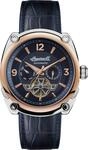 Ingersoll The Michigan Herren-Automatikuhr, 45 mm, mit blauem Zifferblatt mit offenem