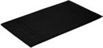 Vossen 1149410790 Feeling - Badeteppich, 67 x 120 cm, schwarz