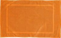 REDBEST Duschvorlage, Badteppich Chicago orange Gr&ouml;&szlig;e 50x80 cm - extra dick, weich,
